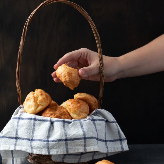 Emmer Gougeres (French Cheese Puffs)