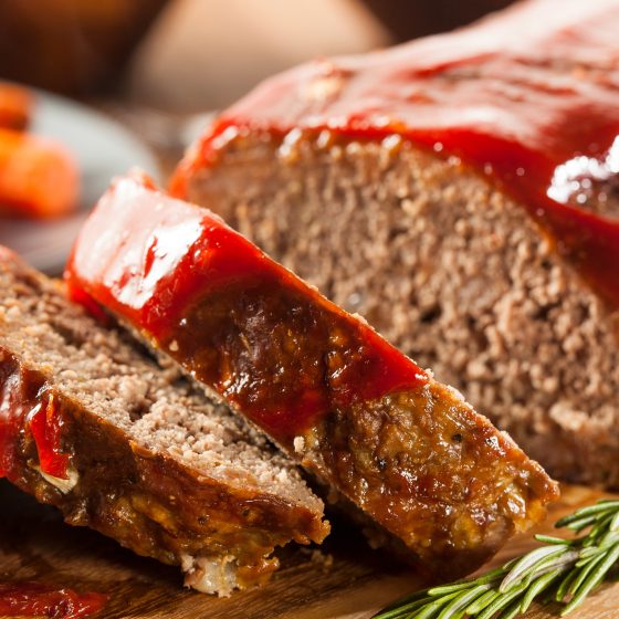 Meatloaf with a Split Farro Punch!