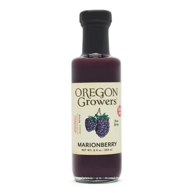 Fruit Syrup, Organic Growers, Marionberry fruit syrup