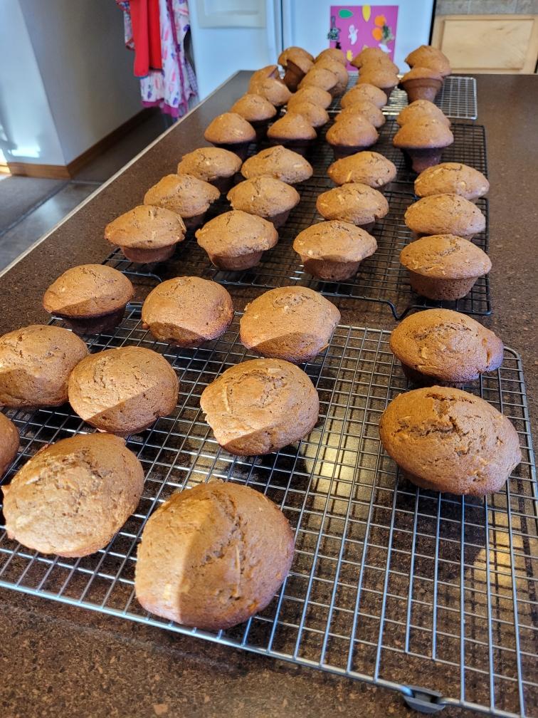 Sharee's whole wheat muffins