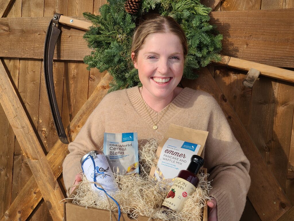 Methow Breakfast Box of Champions, Bluebird Gift Box, Organic Whole Grains in Gift Box