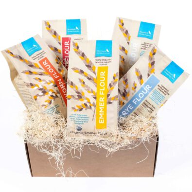 gift box, organic flour