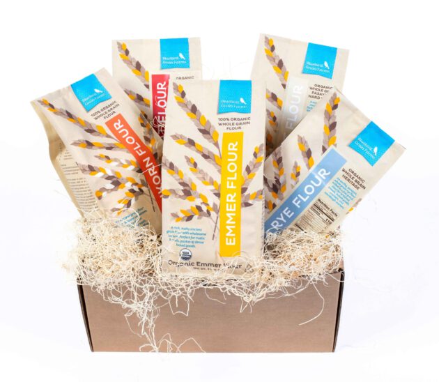 gift box, organic flour