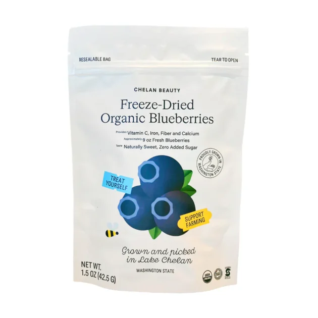 Freeze dried blueberries, dried blueberries, organic blueberries