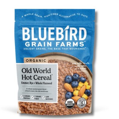 organic hot cereal, flax, rye, emmer, farro, Old World Hot Cereal, Old World Cereal